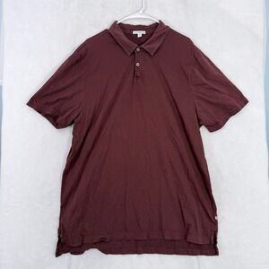 James Perse 5 (2XL) Red Burgundy Basic Casual Stretch